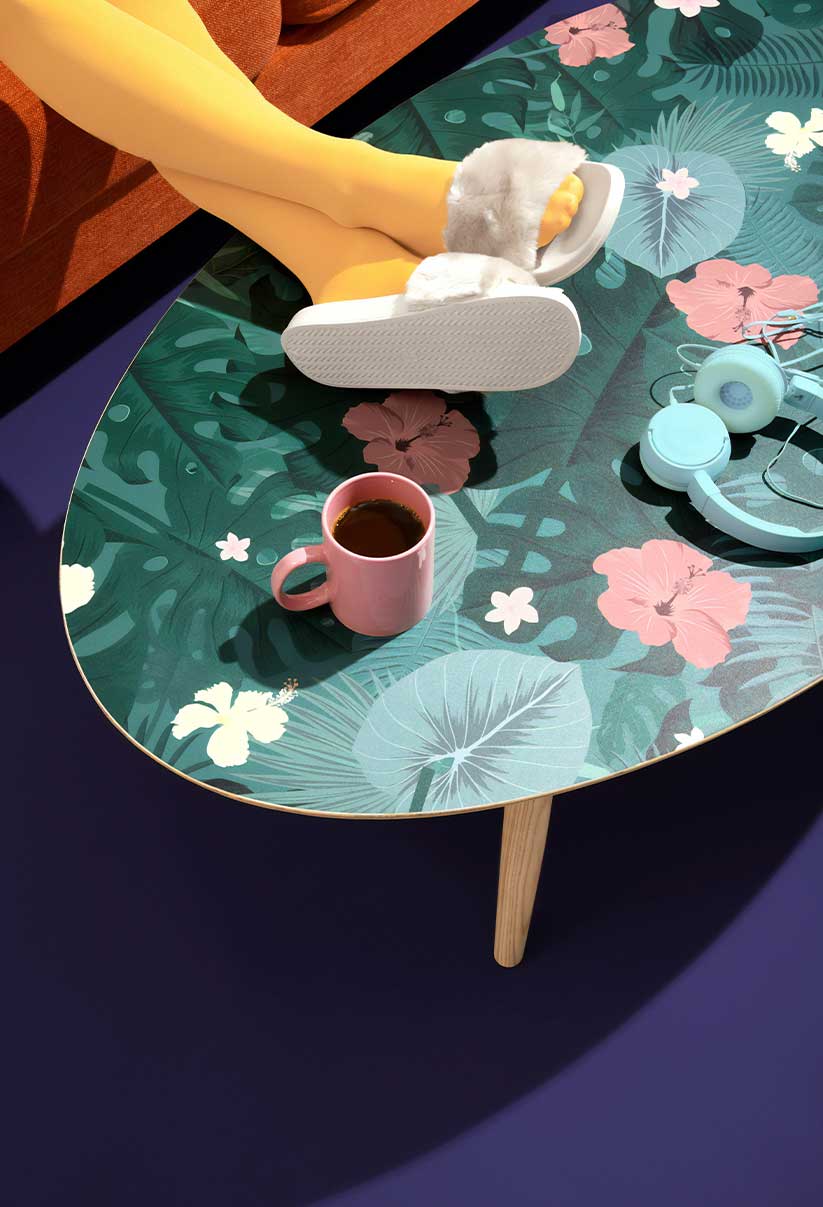 Patterned Living Room Table Patterned Living Room Table